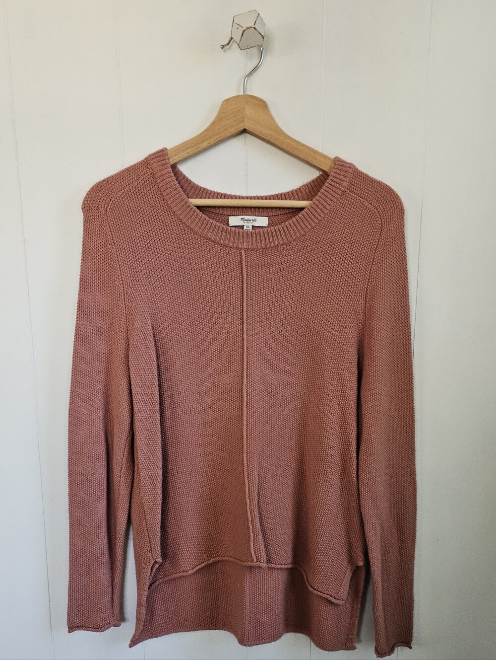 MADEWELL Rosewood Crewneck Sweater